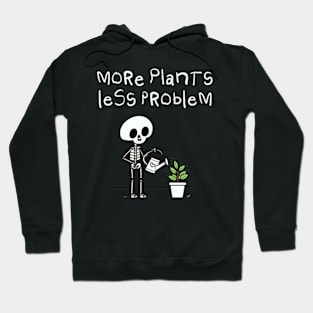 More Plants Less Problem - Earth Day 2024 Hoodie